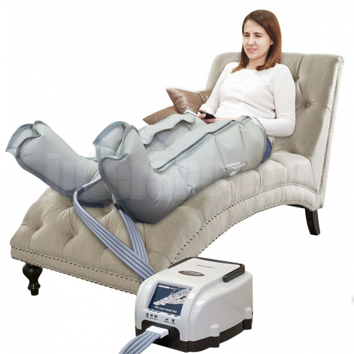 LymphaNorm Smart + 2 манжеты нога L/XL — аппарат для прессотерапии и лимфодренажа для дома в Москве и регионах фото 4