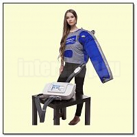 lympha press манжета куртка с одним рукавом 12 камер на тело для аппарата прессотерапии и лимфодренажа