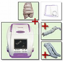 LymphaNorm Prior + 2 манжеты нога L/XL + манжета рука + шорты — аппарат для прессотерапии и лимфодренажа для дома