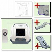LymphaNorm Control + 2 манжеты нога L/XL + манжета рука + манжета талия — профессиональный аппарат для прессотерапии и лимфодренажа для дома и для салона красоты