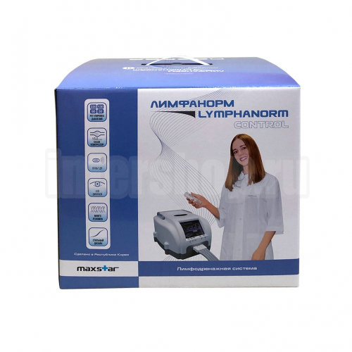 LymphaNorm Control + 2 манжеты нога + манжета шорты — профессиональный аппарат для прессотерапии и лимфодренажа для дома и салона красоты в Москве и регионах фото 5