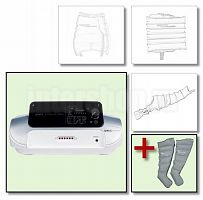 UNIX Lympha Pro 2 + 2 манжеты нога L/XL — профессиональный аппарат для прессотерапии и лимфодренажа для салона красоты