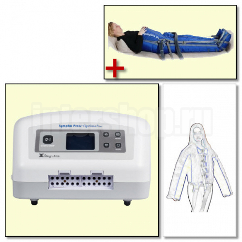 lympha press plus + комбинезон — профессиональный аппарат для прессотерапии и лимфодренажа
