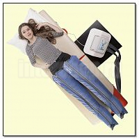 lympha press манжета нога 12 камер на молнии для аппарата прессотерапии и лимфодренажа