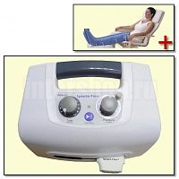 phlebo press + 2 манжеты для ног 4 камеры — профессиональный аппарат для прессотерапии и лимфодренажа