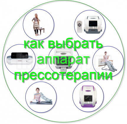 Как выбрать аппарат прессотерапии для дома?