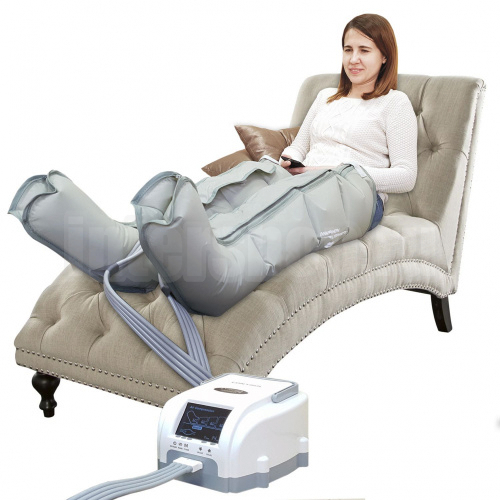 LymphaNorm Control + 2 манжеты нога L/XL + манжета рука + манжета талия — профессиональный аппарат для прессотерапии и лимфодренажа для дома и для салона красоты в Москве и регионах фото 3