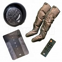 gapo + 2 манжеты нога + мат для спины — аппарат для прессотерапии и лимфодренажа для дома и спорта