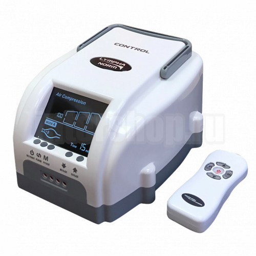LymphaNorm Control + 2 манжеты нога L/XL + манжета рука + манжета талия — профессиональный аппарат для прессотерапии и лимфодренажа для дома и для салона красоты в Москве и регионах фото 2