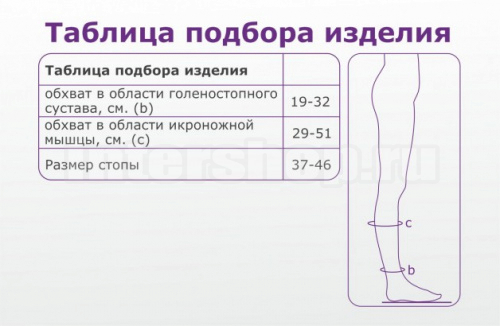 гольфы безразмерные мужские 1 класс компрессии фото 4