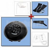 gapo + 2 манжеты нога + рука — аппарат для прессотерапии и лимфодренажа для дома и спорта